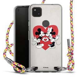 New Carry Case Transparent Stoff colourful/silber