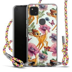 New Carry Case Transparent Stoff colourful/silber