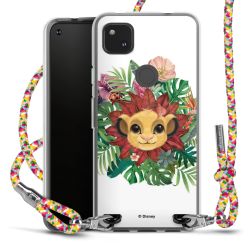 New Carry Case Transparent Stoff colourful/silber