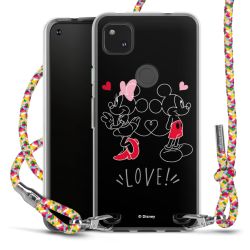 New Carry Case Transparent Stoff colourful/silber