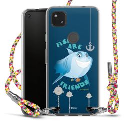 New Carry Case Transparent Stoff colourful/silber