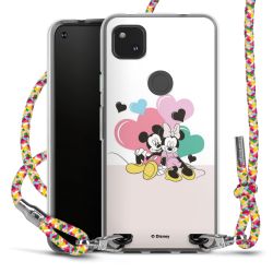 New Carry Case Transparent Stoff colourful/silber