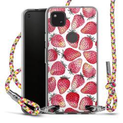 New Carry Case Transparent Stoff colourful/silber