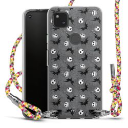 New Carry Case Transparent Stoff colourful/silber