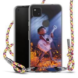 New Carry Case Transparent Stoff colourful/silber