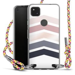 New Carry Case Transparent Stoff colourful/silber