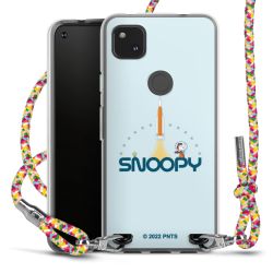 New Carry Case Transparent Stoff colourful/silber