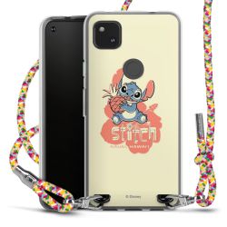 New Carry Case Transparent Stoff colourful/silber