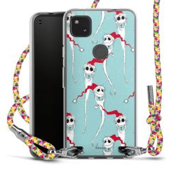 New Carry Case Transparent Stoff colourful/silber