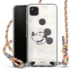 New Carry Case Transparent Stoff colourful/silber