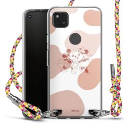 New Carry Case Transparent Stoff colourful/silber