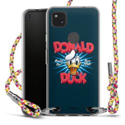 New Carry Case Transparent Stoff colourful/silber