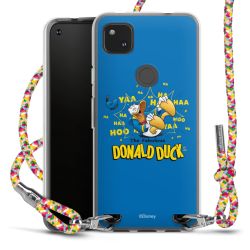 New Carry Case Transparent Stoff colourful/silber