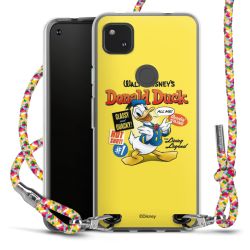 New Carry Case Transparent Stoff colourful/silber