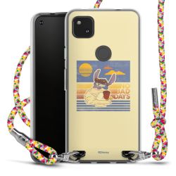 New Carry Case Transparent Stoff colourful/silber