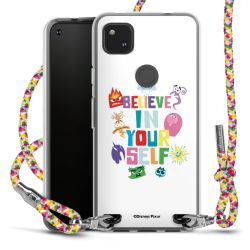 New Carry Case Transparent Stoff colourful/silber