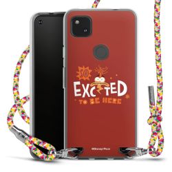 New Carry Case Transparent Stoff colourful/silber