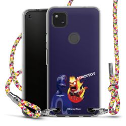 New Carry Case Transparent Stoff colourful/silber