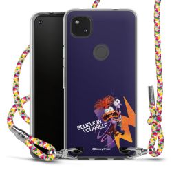 New Carry Case Transparent Stoff colourful/silber