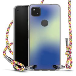 New Carry Case Transparent Stoff colourful/silber