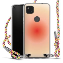 New Carry Case Transparent Stoff colourful/silber