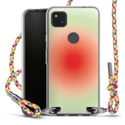 New Carry Case Transparent Stoff colourful/silber