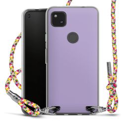 New Carry Case Transparent Stoff colourful/silber