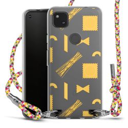 New Carry Case Transparent Stoff colourful/silber