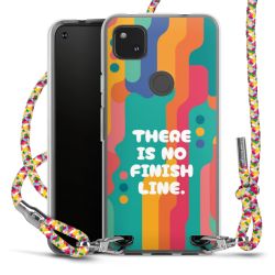 New Carry Case Transparent Stoff colourful/silber