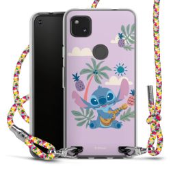 New Carry Case Transparent Stoff colourful/silber