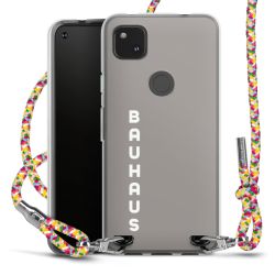 New Carry Case Transparent Stoff colourful/silber