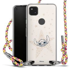 New Carry Case Transparent Stoff colourful/silber