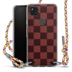 New Carry Case Transparent Stoff colourful/silber