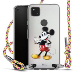 New Carry Case Transparent Stoff colourful/silber