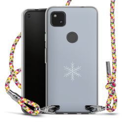 New Carry Case Transparent Stoff colourful/silber