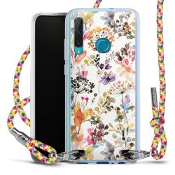 New Carry Case Transparent Stoff colourful/silber