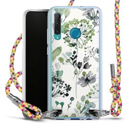 New Carry Case Transparent Stoff colourful/silber