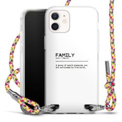 New Carry Case Transparent Stoff colourful/silber