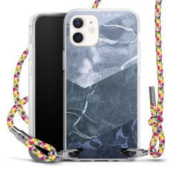 New Carry Case Transparent Stoff colourful/silber