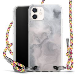 New Carry Case Transparent Stoff colourful/silber