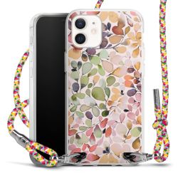 New Carry Case Transparent Stoff colourful/silber