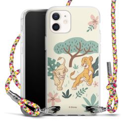 New Carry Case Transparent Stoff colourful/silber