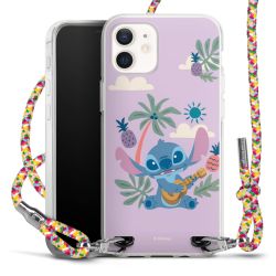 New Carry Case Transparent Stoff colourful/silber