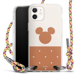 New Carry Case Transparent Stoff colourful/silber