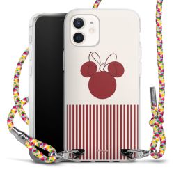 New Carry Case Transparent Stoff colourful/silber