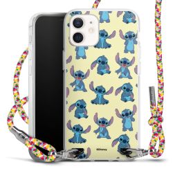 New Carry Case Transparent Stoff colourful/silber