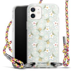 New Carry Case Transparent Stoff colourful/silber