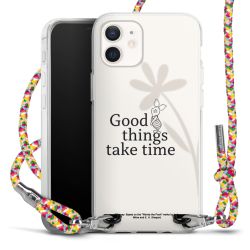 New Carry Case Transparent Stoff colourful/silber