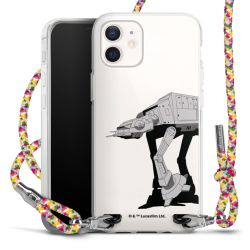 New Carry Case Transparent Stoff colourful/silber