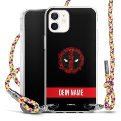 New Carry Case Transparent Stoff colourful/silber